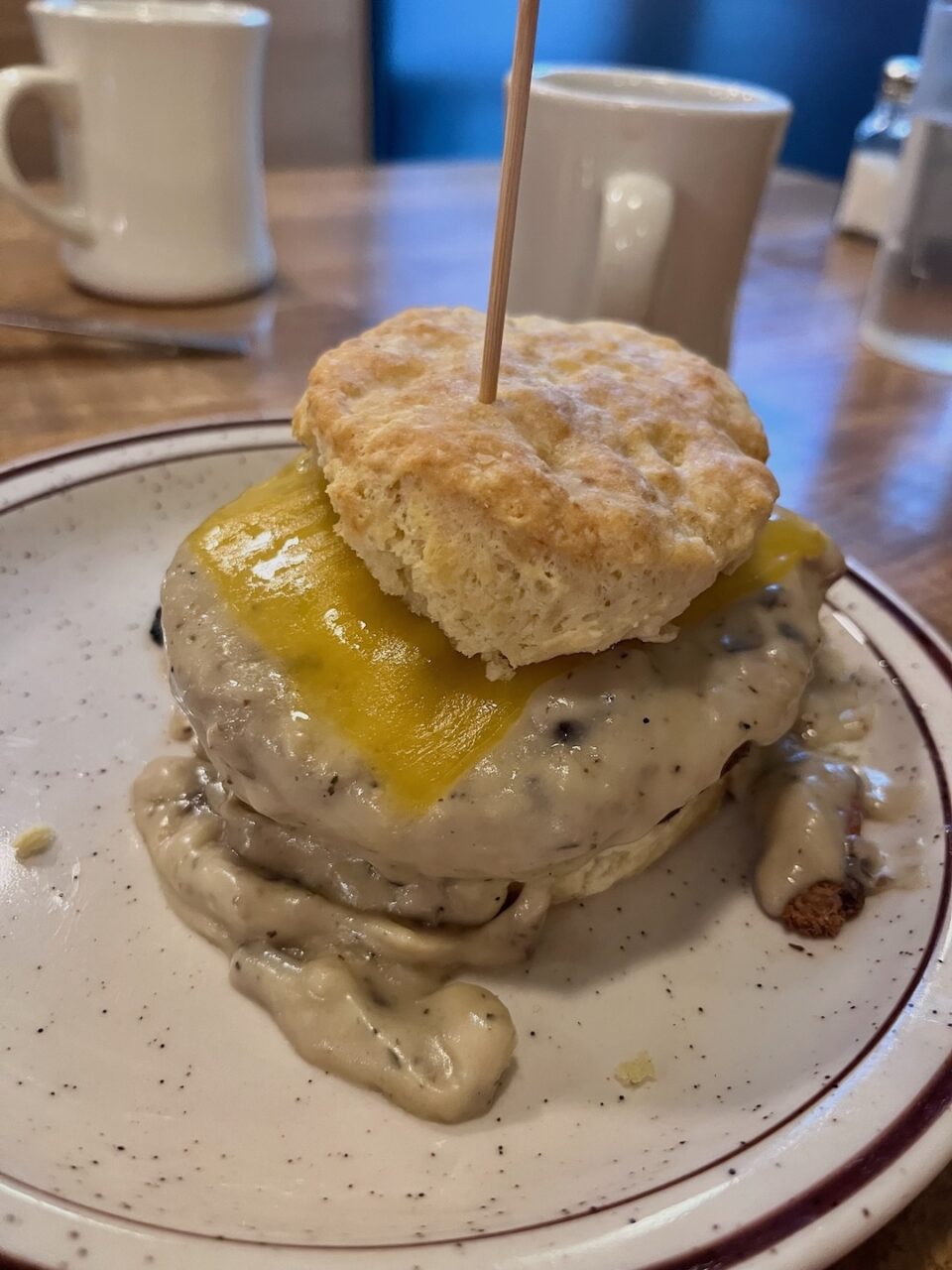 The delicious sandwiches at Pine State Biscuits are so filling they could keep you satisfied all day!
