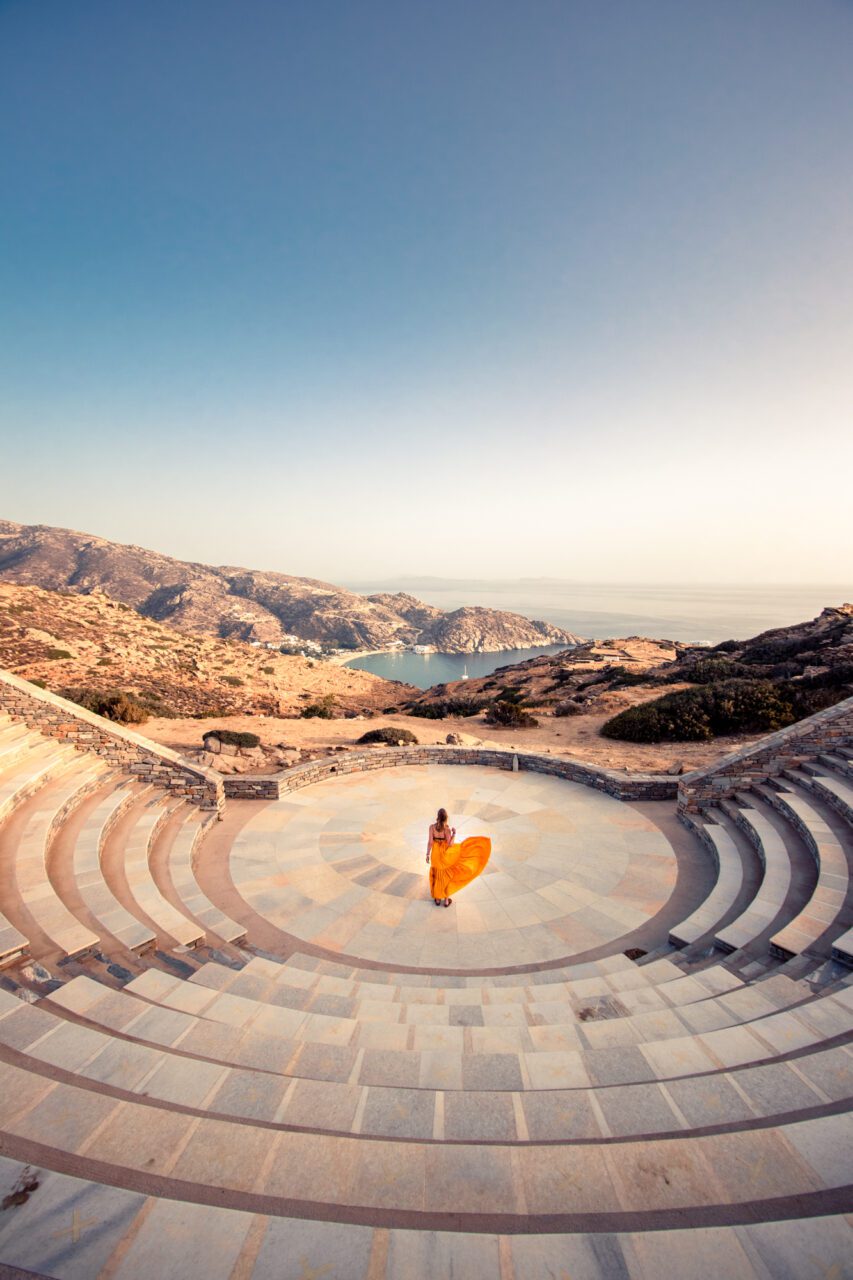 Odysseas Elytis Theatre, Ios, Greece