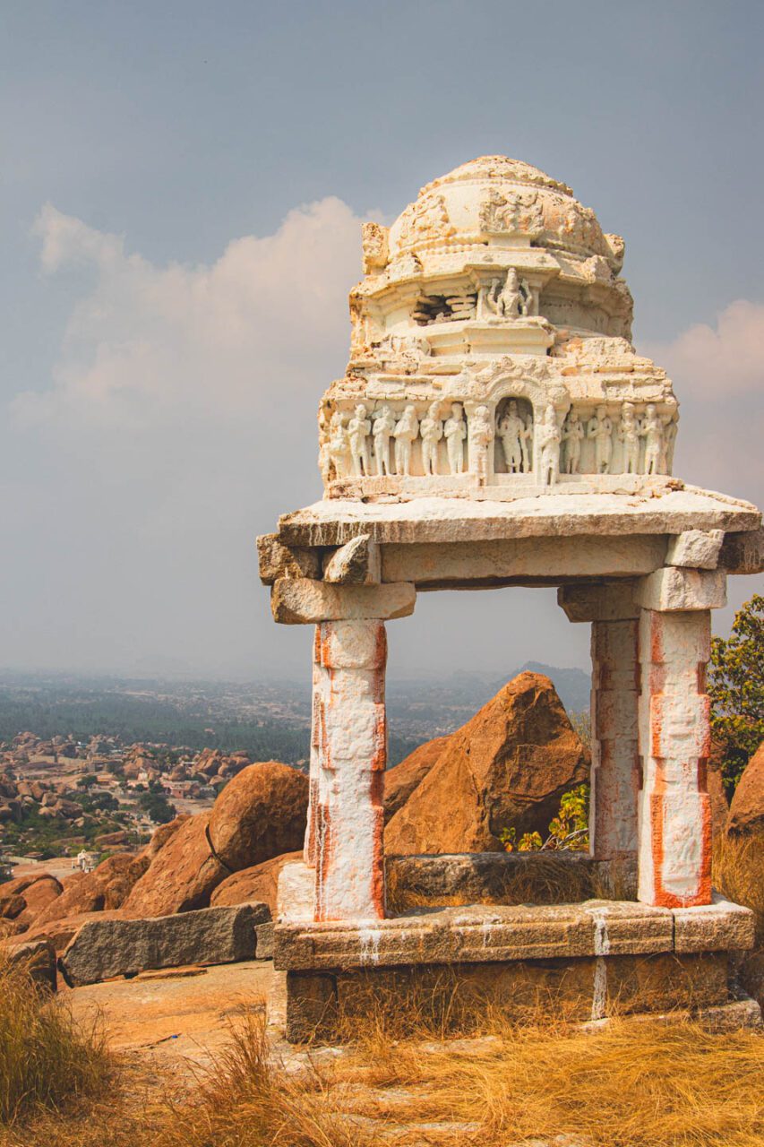 Wzgórze Matanga w Hampi - najpiękniejszy wschód słońca w Indiach