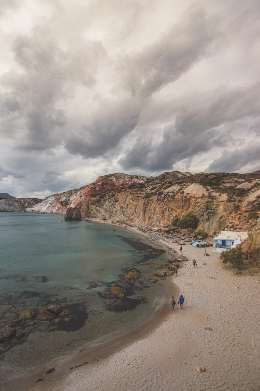 Plaża Firiplaka, Milos, Grecja