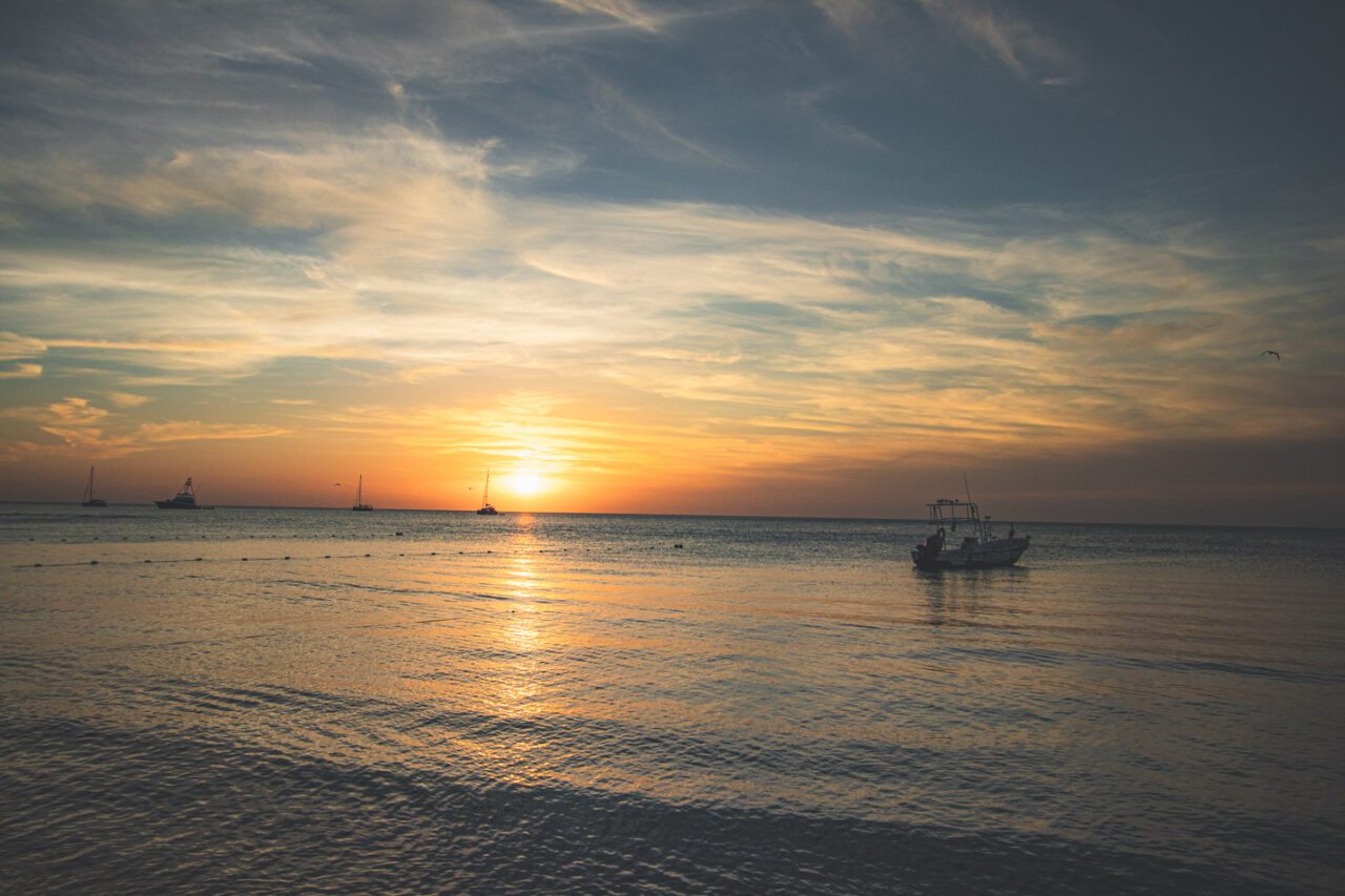 Sunsets on Holbox are a ritual in themselves - just sit by the shore, dip your feet in water, and let the day end in golden colors.