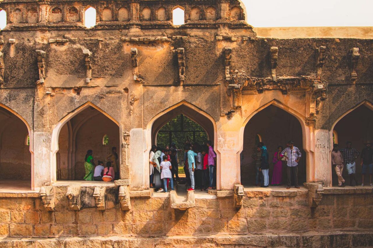 Queen's Bath, Hampi, India