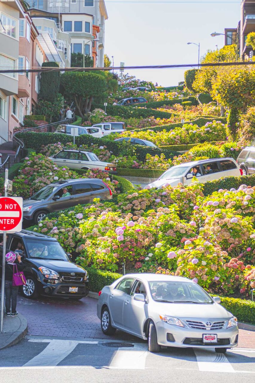 San Francisco in One Day: Lombard street