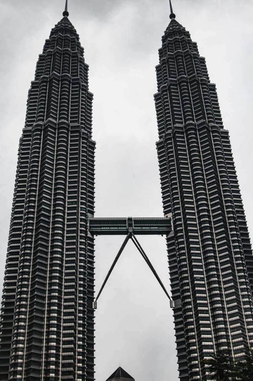 The Petronas Towers - symbol of Kuala Lumpur, best viewed without rushing