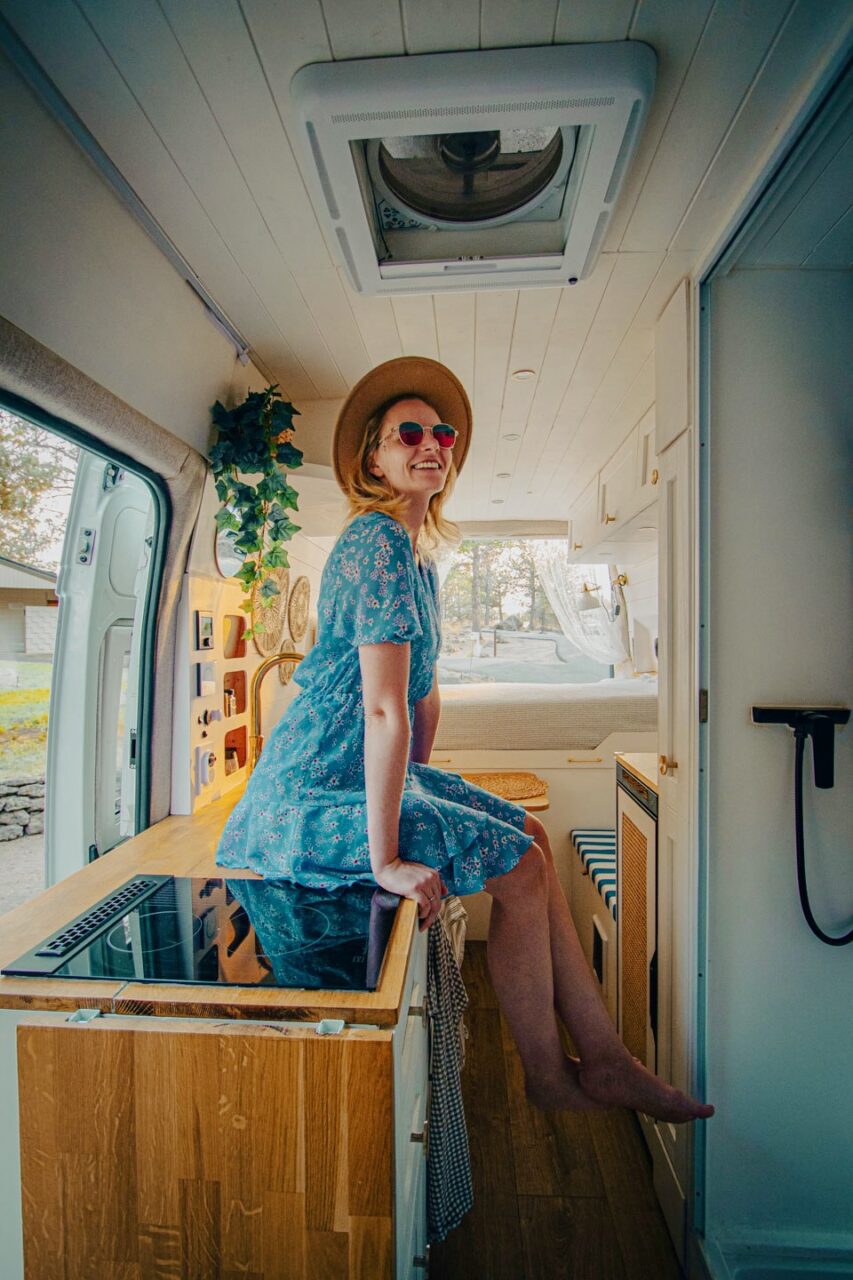 A van conversion can take 3 to 12 months; ours took 8