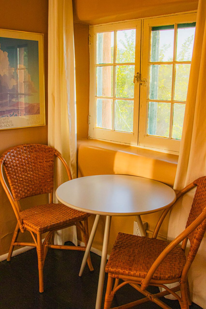 Ideal spot for a quiet moment in the king size room