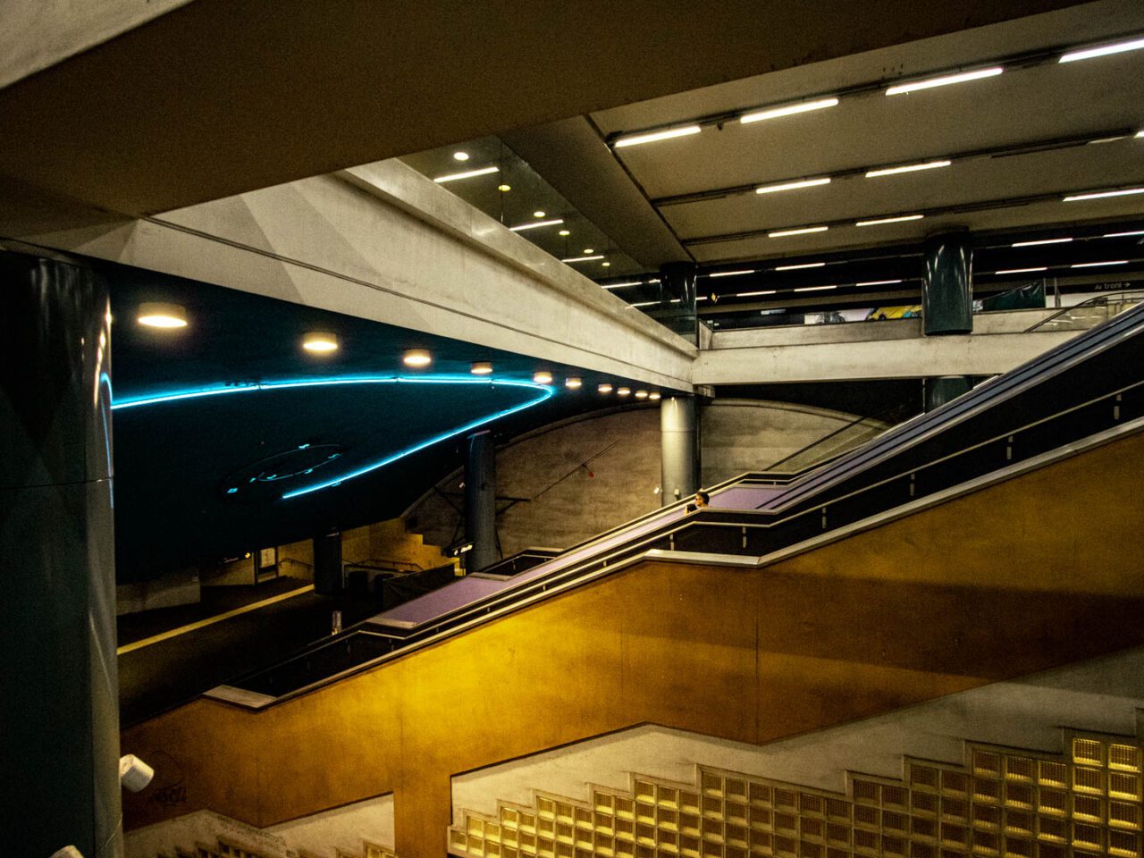 A metro station like an art gallery - part of the famous Line 1, Naples’ “art metro"