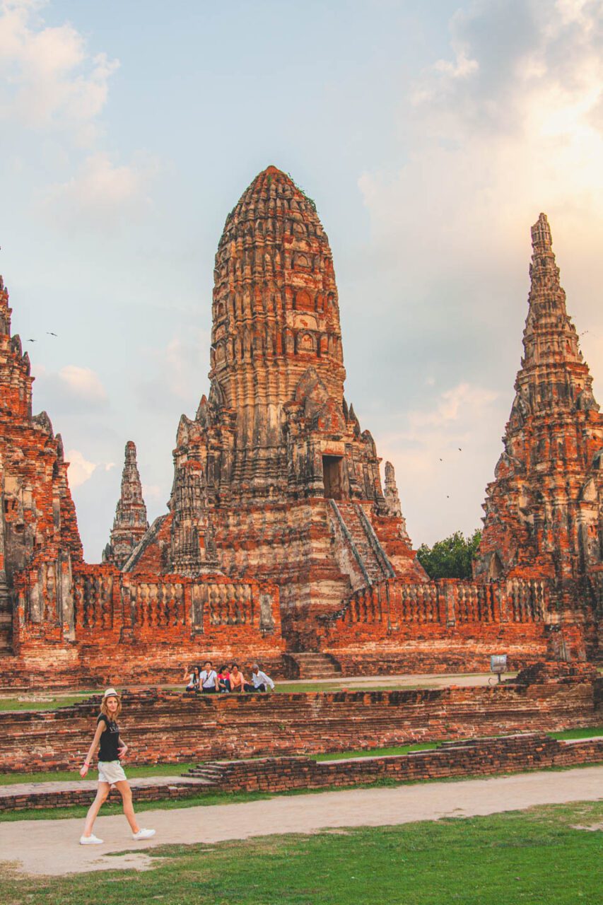 Golden hour in Ayutthaya