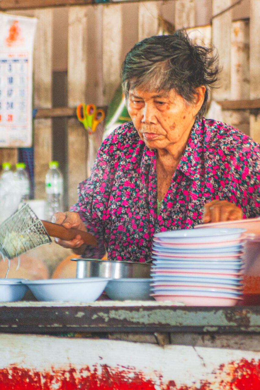 The quiet mastery of a street food legend