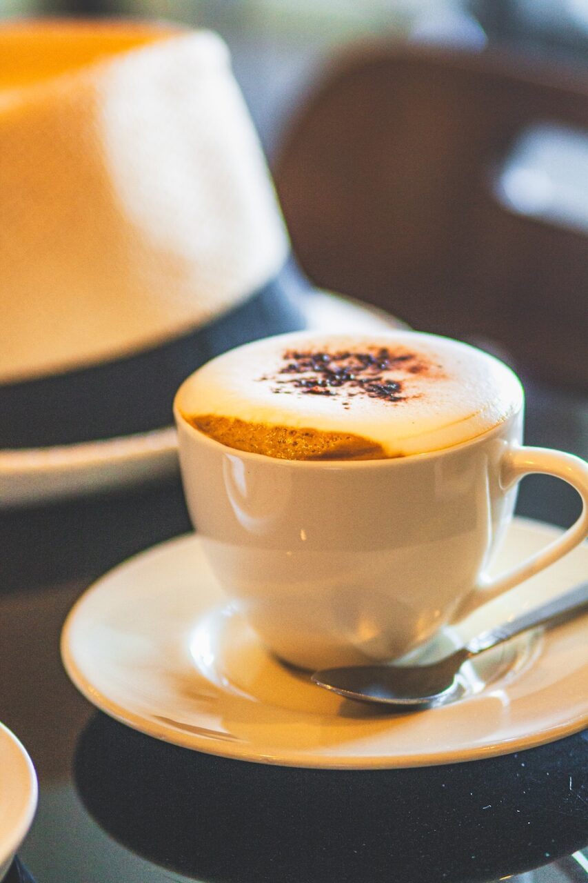 A pause over coffee during slow travel