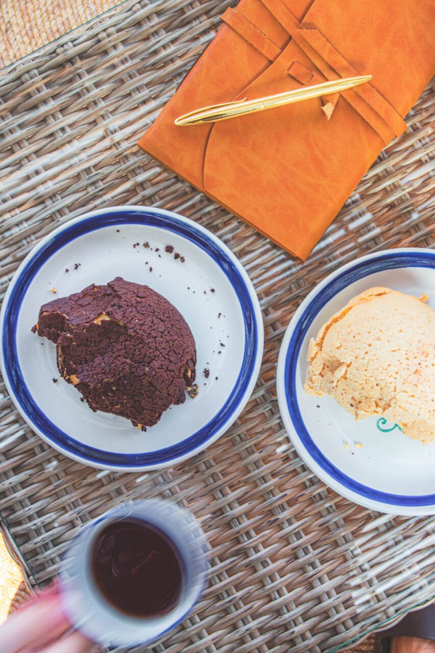 A Slow Morning While Traveling - Coffee, Journaling, and a Slow Travel Breakfast