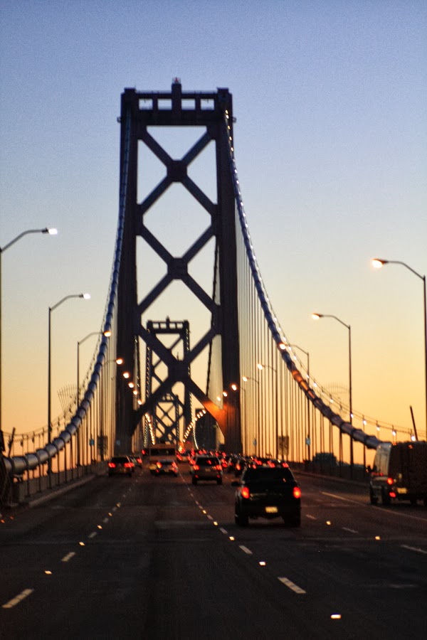  Sunset over the Golden Gate bridge 