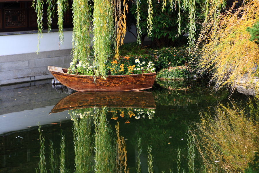 Lan Su Chinese Garden, Portland, Oregon, USA