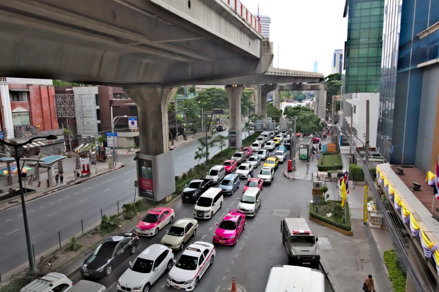 Bangkok's streets, Thailand