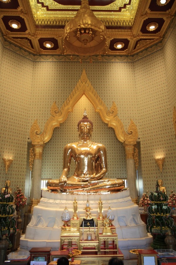 Golden Buddha in Wat Traimit, Bangkok, Thailand