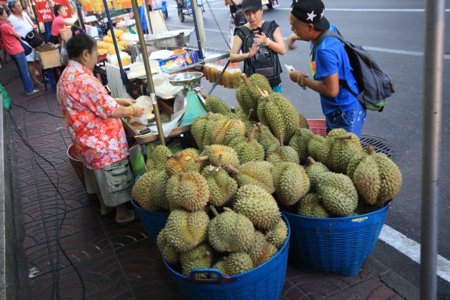 The king of fruits in Southeast Asia: durian