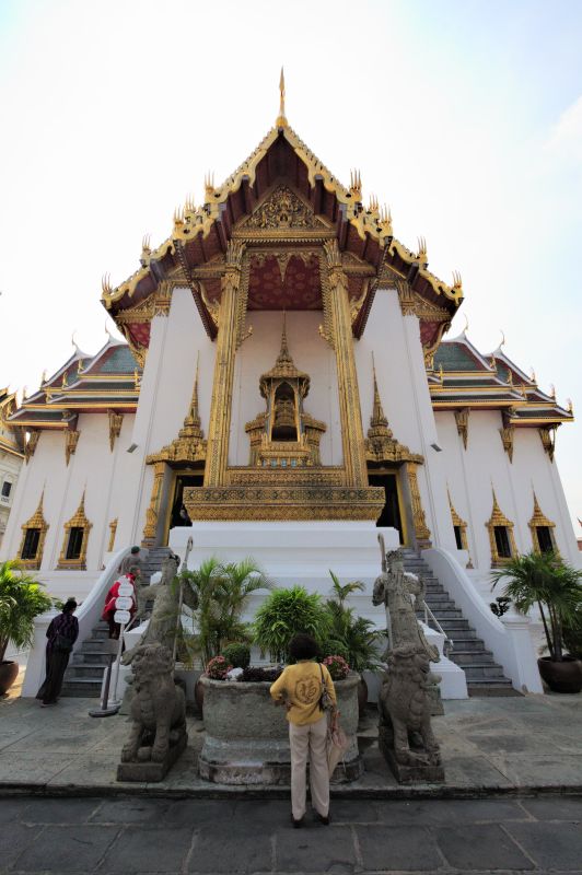 Jedna ze świątyń Wielkiego Pałacu, Bangkok, Tajlandia