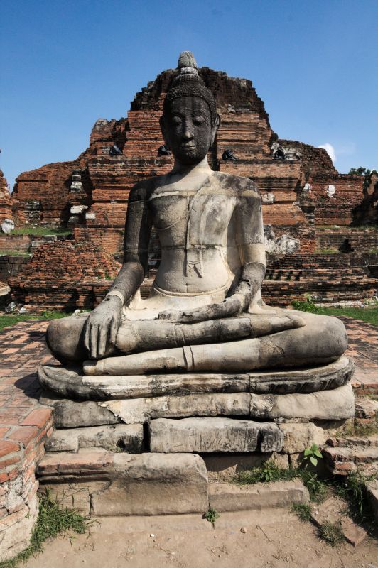 Wat Mahathat, Ayutthaya, Tajlandia