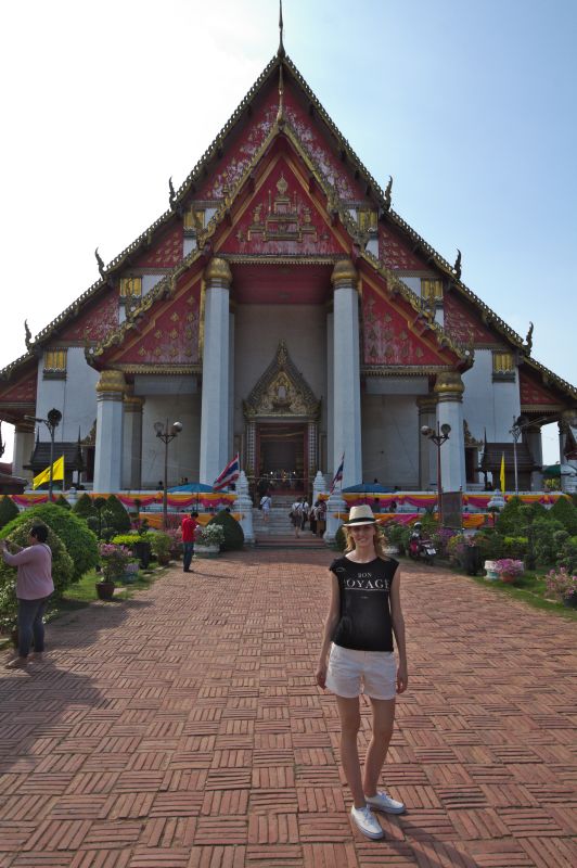 Wat Mongkhon Bophit, Ayutthaya, Tajlandia