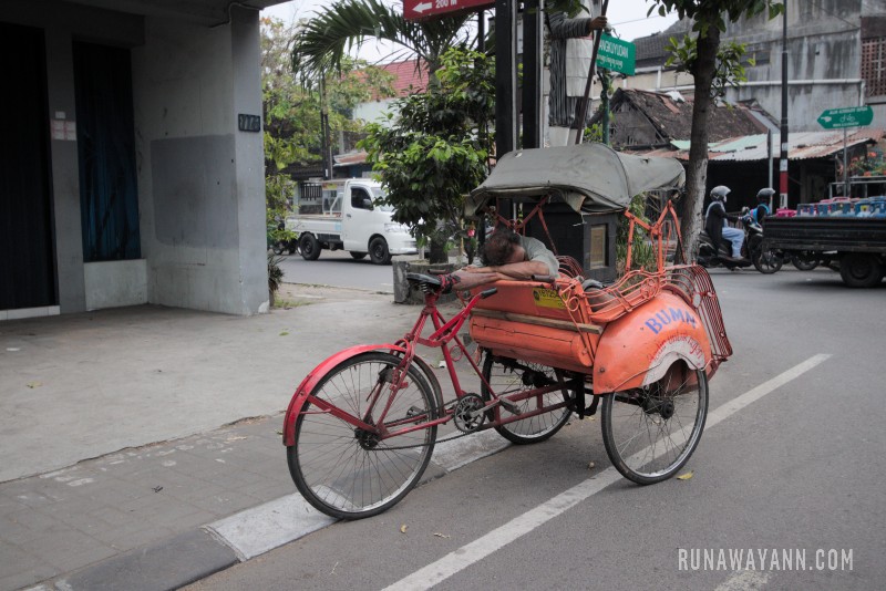 Ulice Yogyakarty, Indonezja