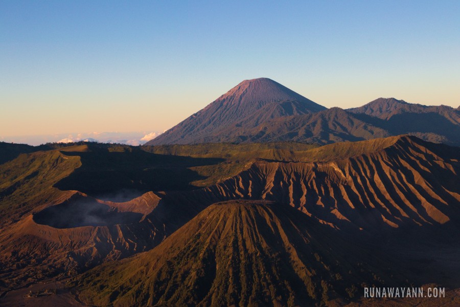 Magnificent Bromo volcano at sunrise, Indonesia