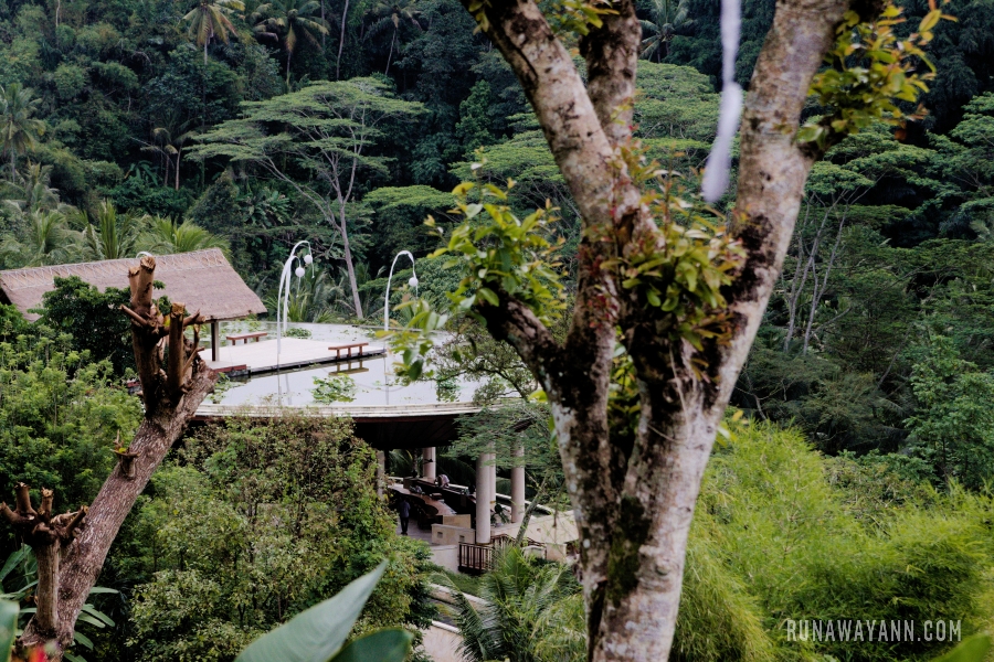 Sayan Point in Ubud is the perfect place for a refreshing cocktail with a beautiful view