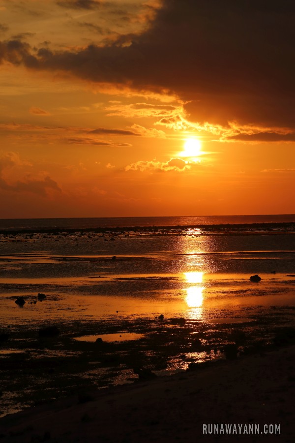 Sunset on Gili Trawangan, Indonesia