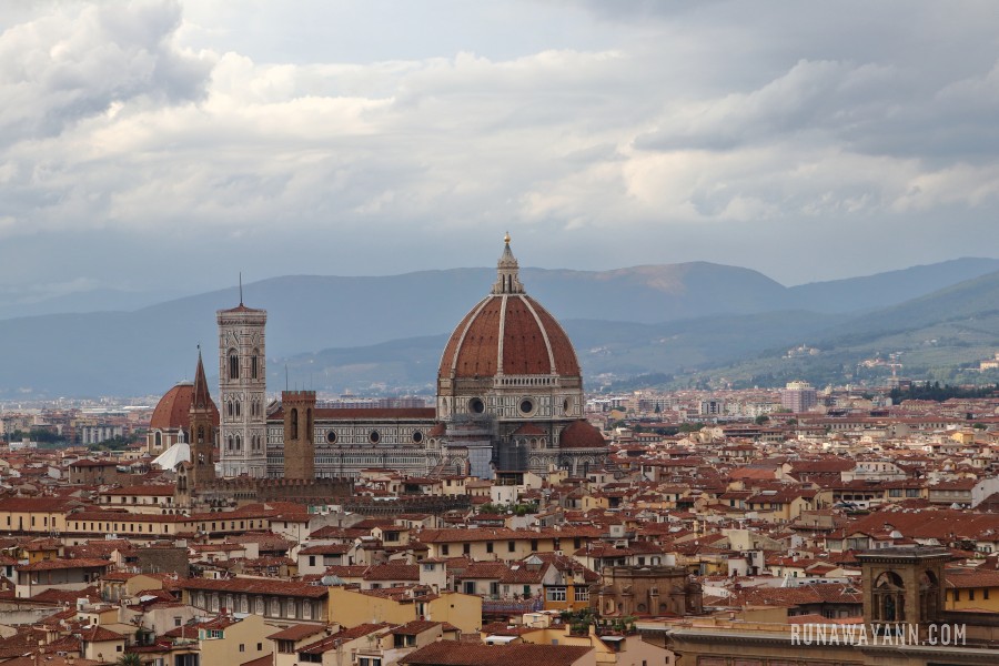 View from Piazzale Michelangelo, Florence, Italy