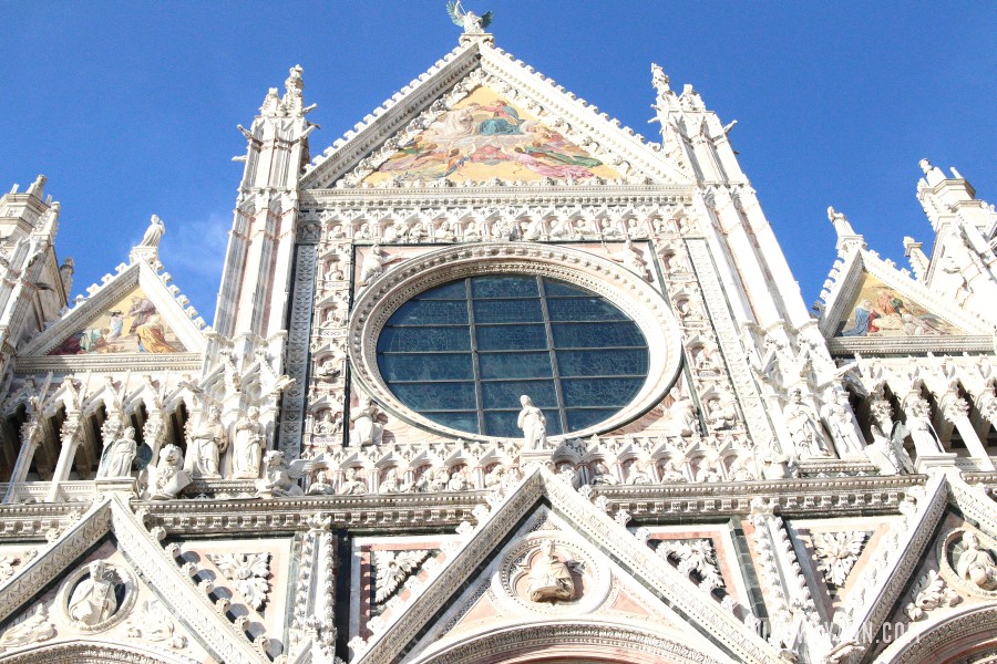 Piazza del Duomo, Siena, Toskania, Włochy