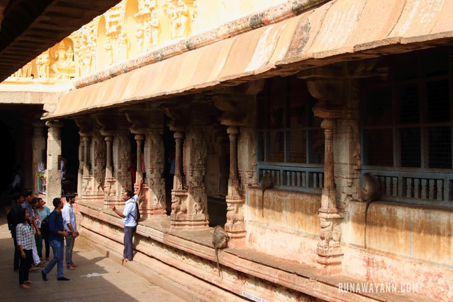 Virupaksha Temple and market complex, Hampi, Karnataka, India
