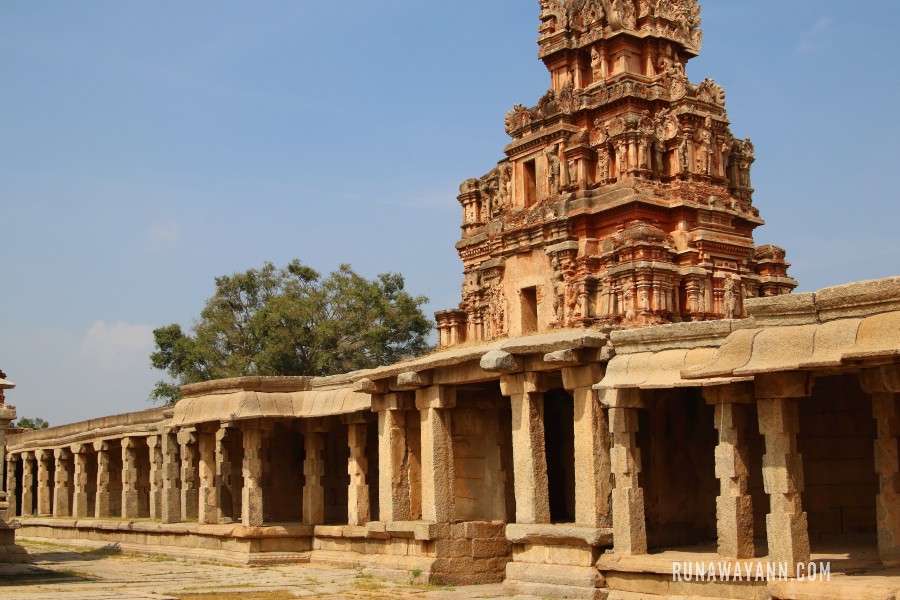 Świątynia Chandikeshwara, Hampi, Karnataka, Indie