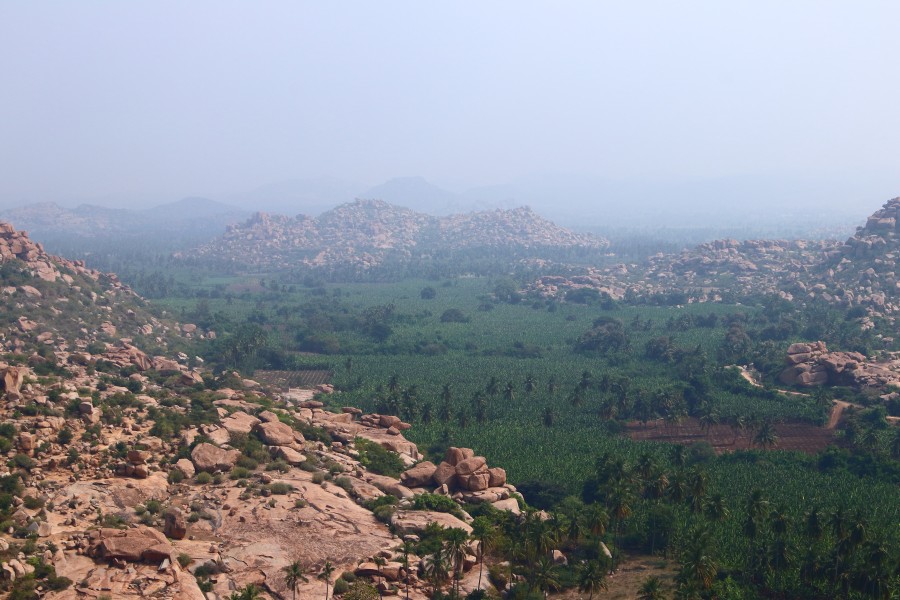 View from Matanga hill, Hampi, Karnataka, India