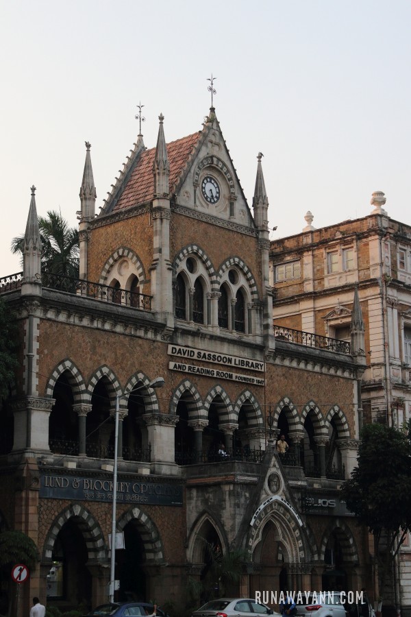 Architecture and streets of Mumbai, India