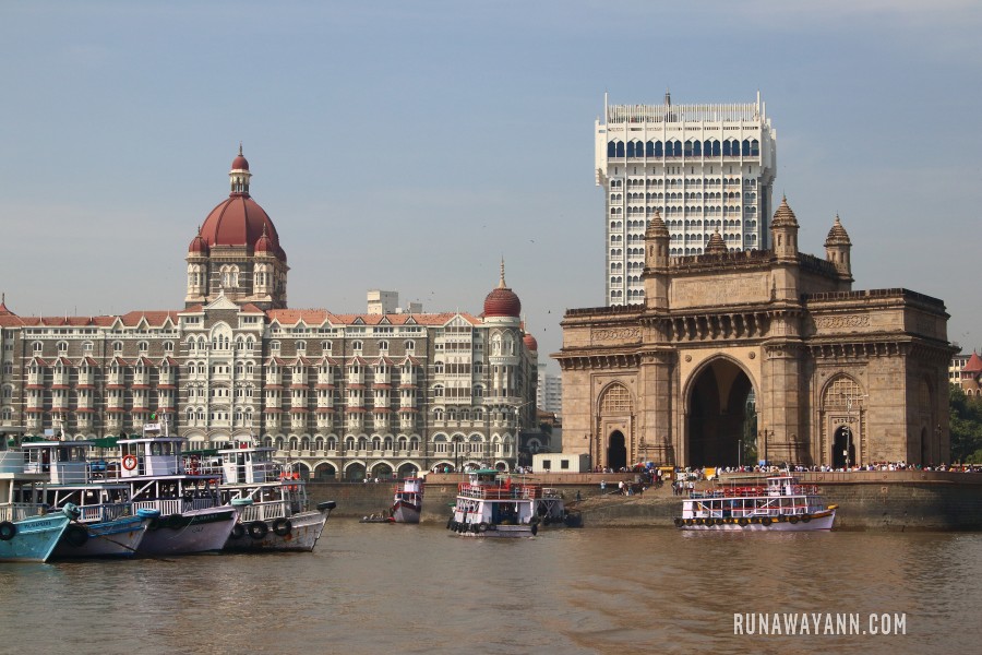 Taj Mahal Palace &  Gateway of India, Mumbai, India