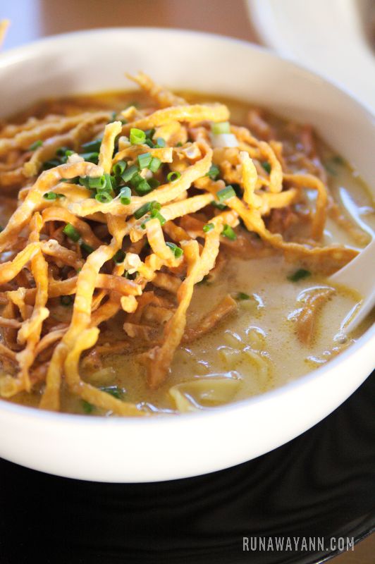 Khao soi, Mr KAI Restaurant, Chiang Mai - one of the best food in Thailand!