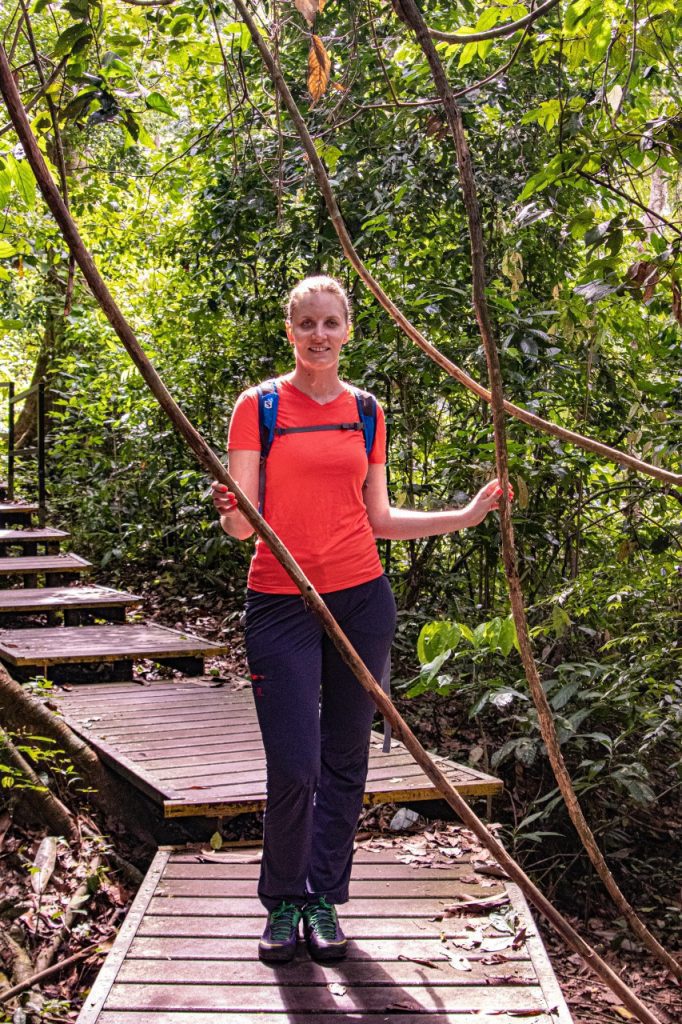 W drodze do Canopy Walkway, Taman Negara, Malezja