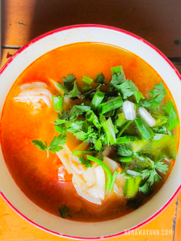 Tom Yam Soup, Thai Farm Cooking School, Chiang Mai