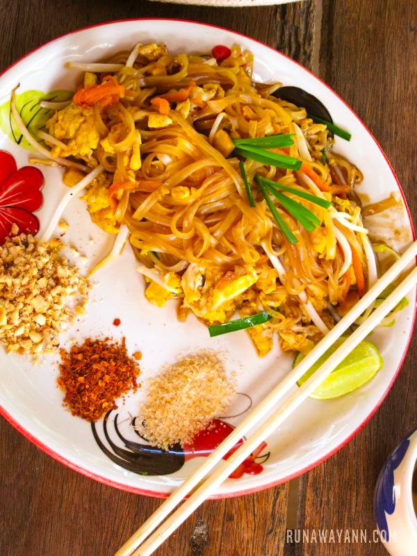 Pad Thai, Phad Krapow Gai, Thai Farm Cooking School, Chiang Mai