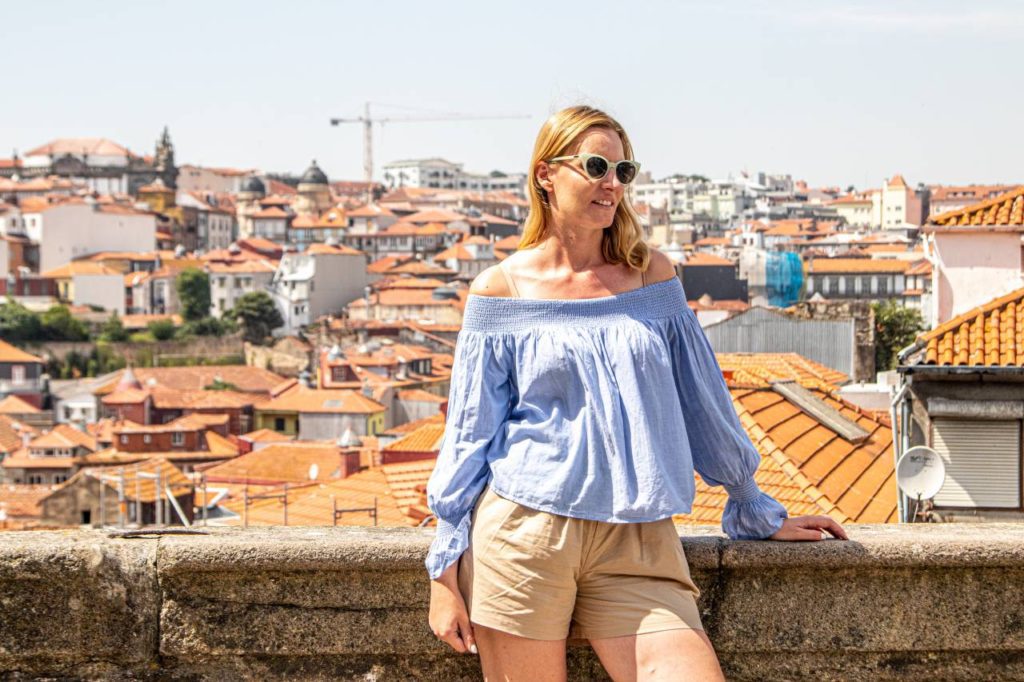 Miradouro da Rua das Aldas offers spectacular viewpoint overlooking Douro River and cityscape