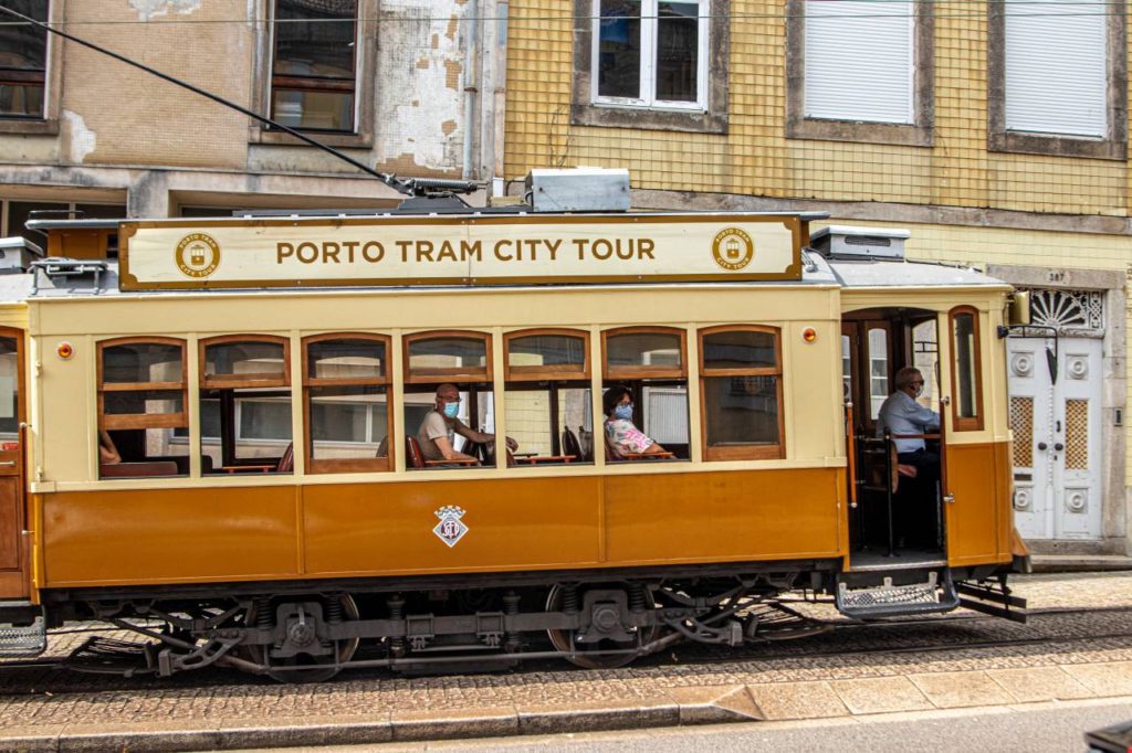 While in Porto, it's worth taking a ride on the historic tram