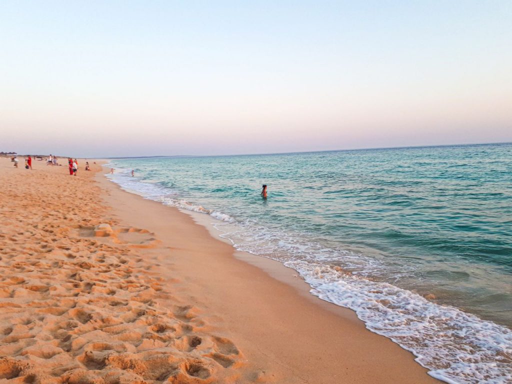 Plaża Carvalhal w Portugalii