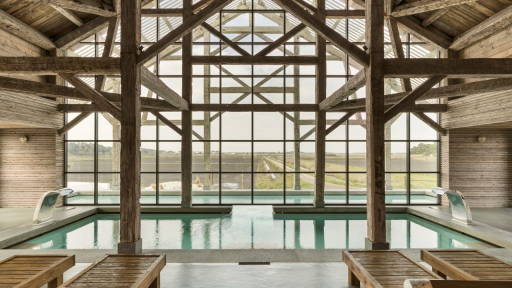 SPA area at the Quinta da Comporta Hotel in Portugal