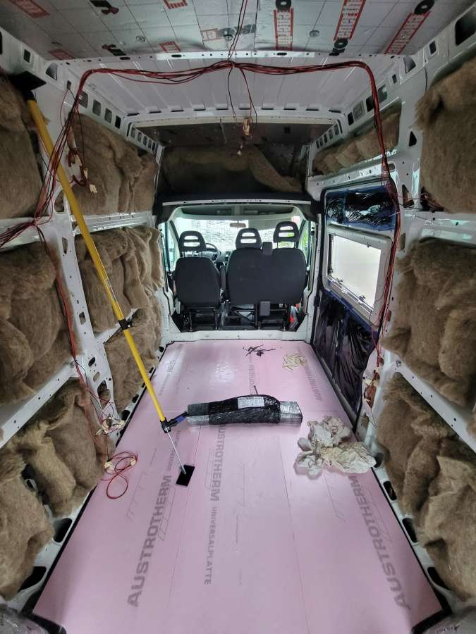 Insulation in a Camper van