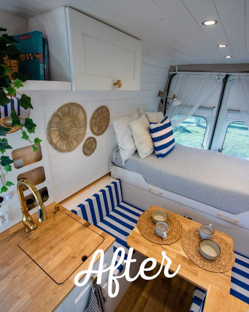 Our Van Conversion - Before and After the Transformation