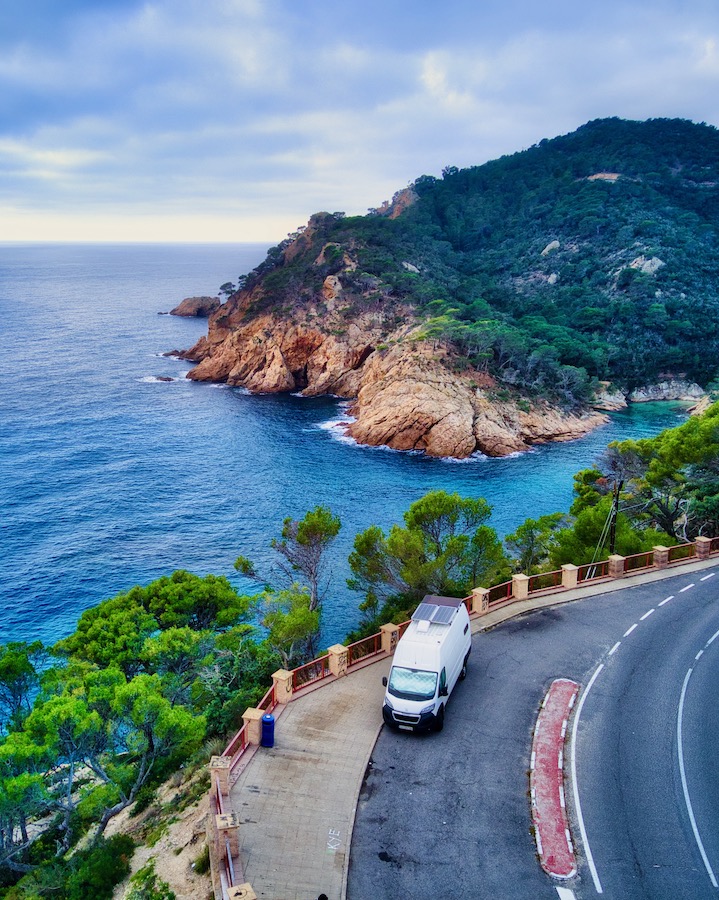 Catalonia, Spain is a paradise for campervan travelers