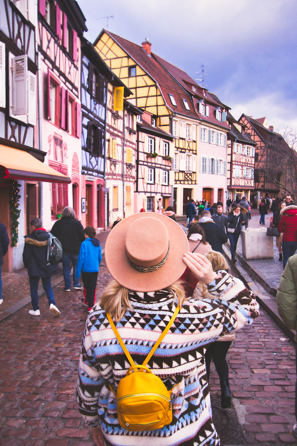 The picturesque canals make the town of Colmar sometimes referred to as "Little Venice"