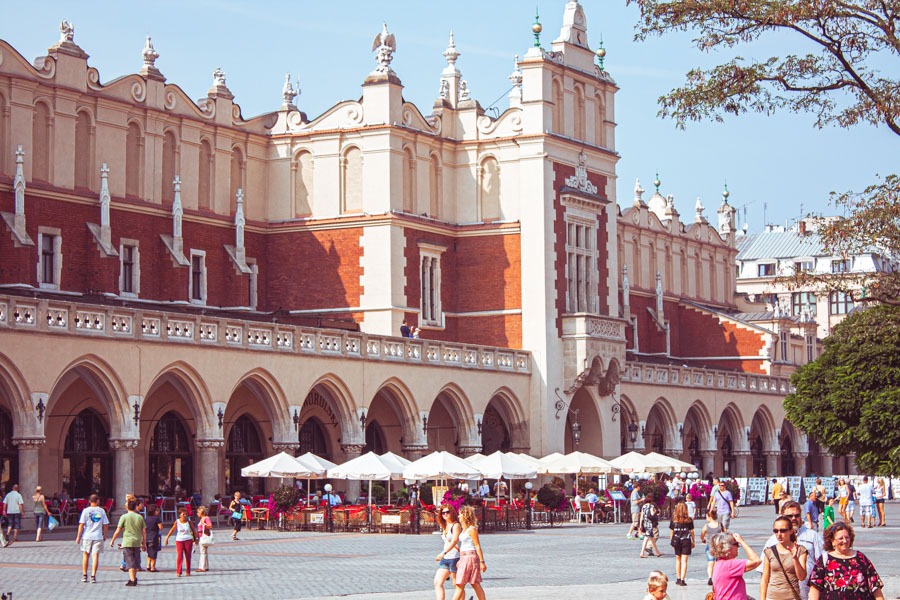 The Cloth Hall in Krakow is one of the city's most popular tourist attractions