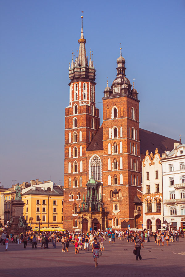 St. Mary's Basilica in Krakow is one of the most important monuments of the city