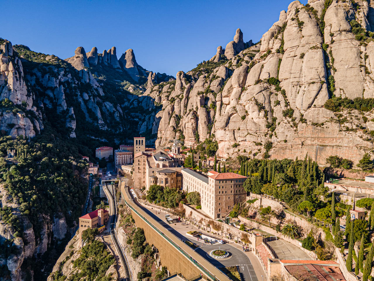 Montserrat is a magical place of religious significance and attractive to the active