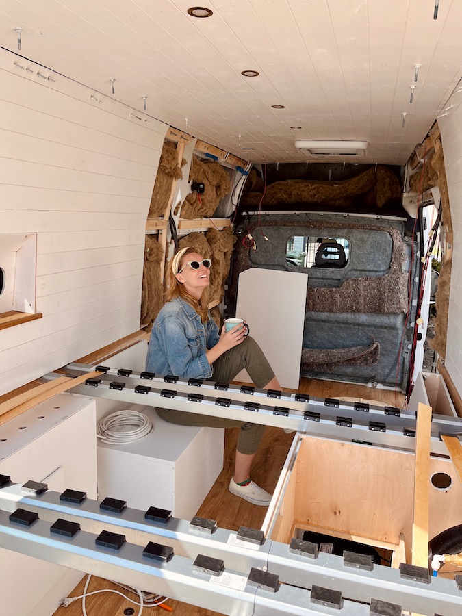 When planning a campervan conversion, be sure to allow for a larger time buffer